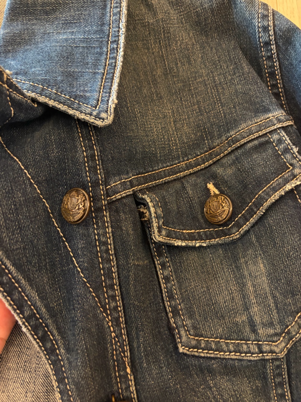 Dolce & Gabbana Blue Denim Jacket - Picture 5 of 7